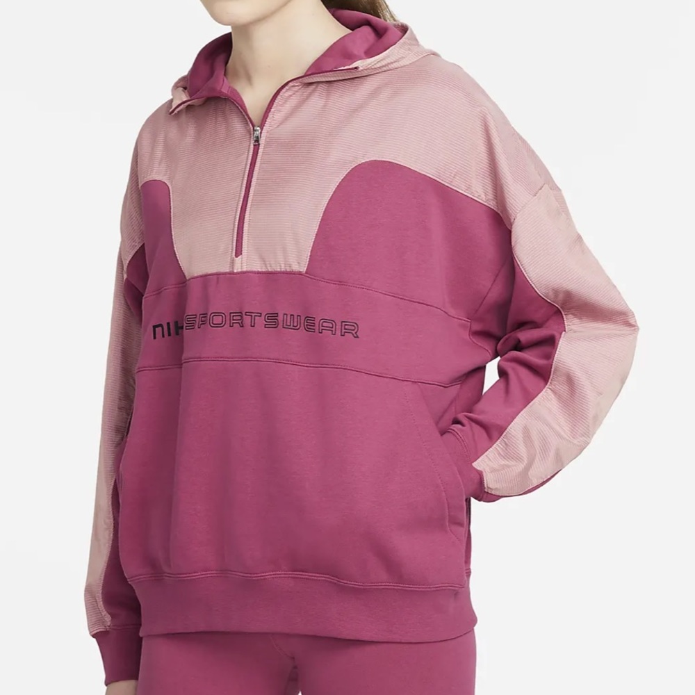 NEW! Nike Sportswear 1/4 Zip Hoodie